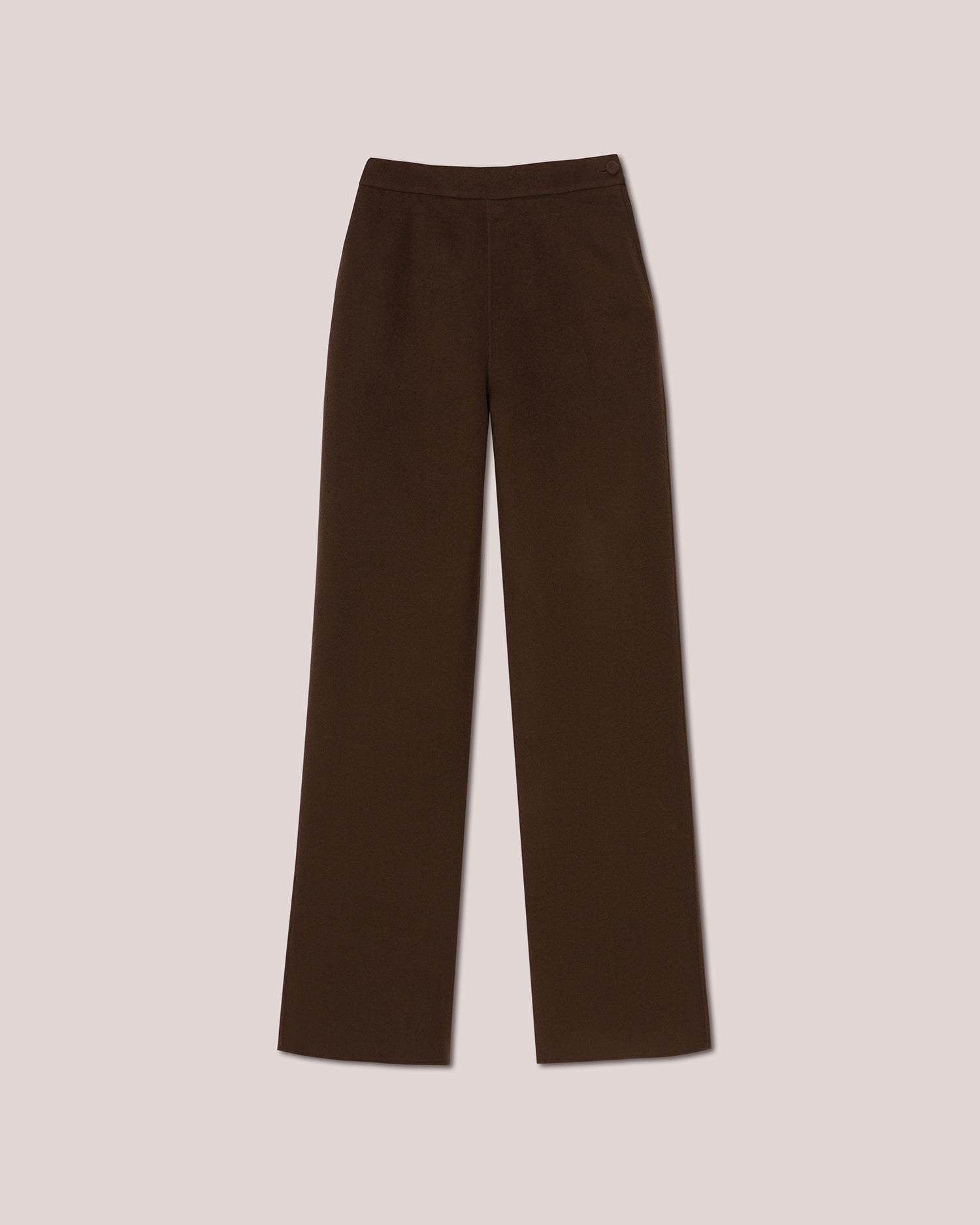 Womens | Bya High Waisted Straight Pants | Soil