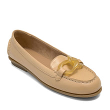 Wysteria Casual Loafer | Beige Bisque Faux Soft Nappa