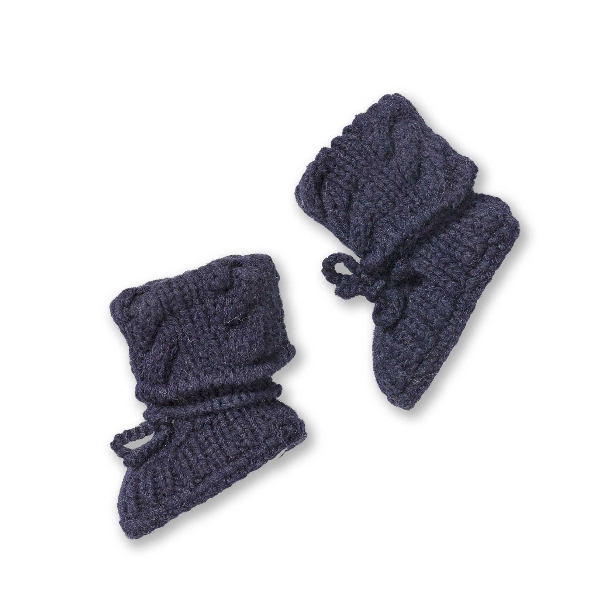 Baby Booties | Navy