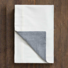 Hudson Throw | Ivory/Light Grey