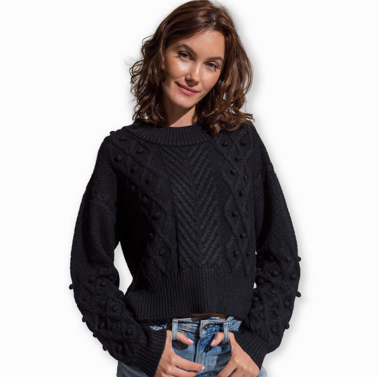 Heidi Sweater | Black