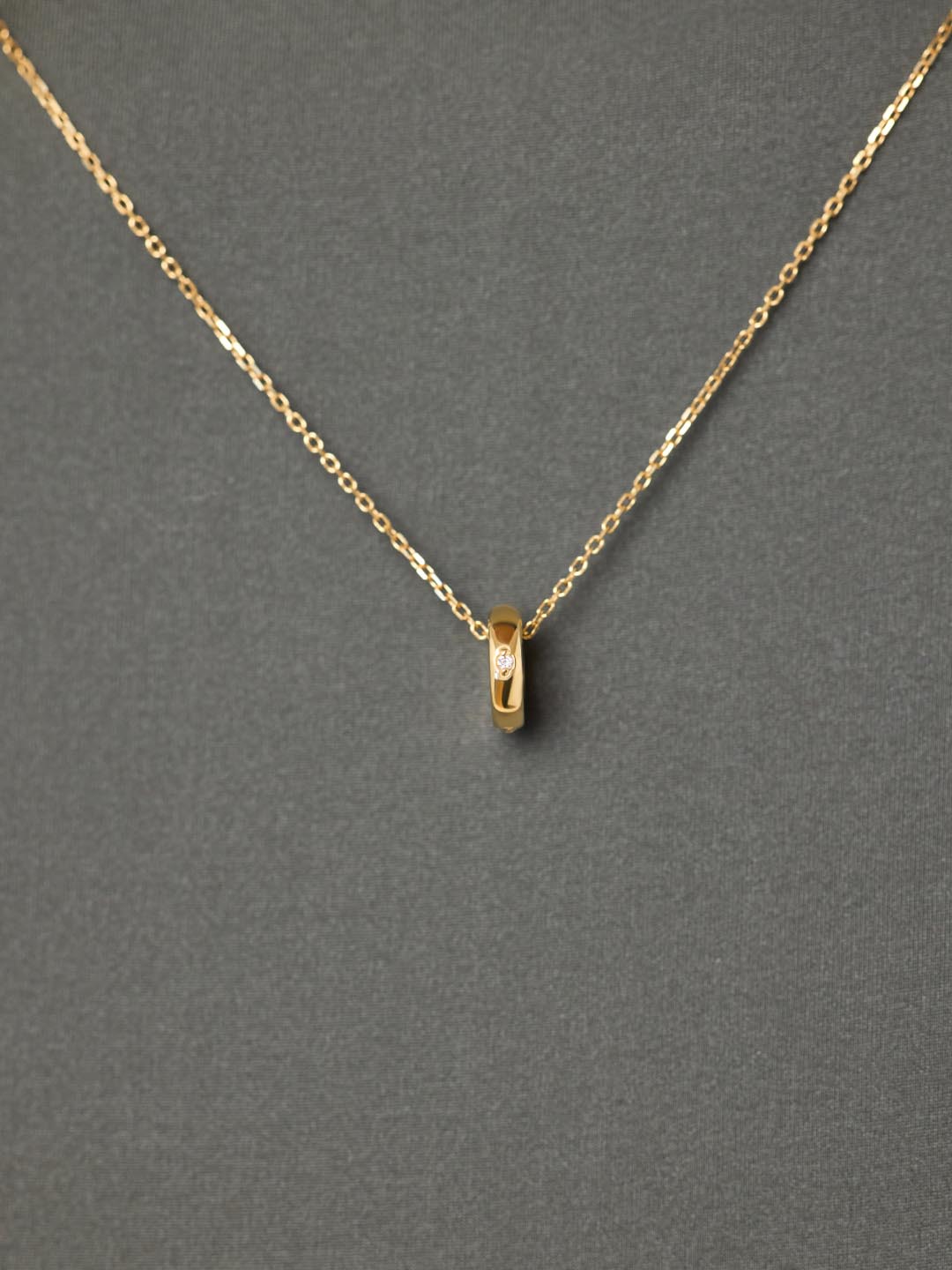 Astra Diamond Charm | 10K Solid Gold | 0.01 CTW Diamond