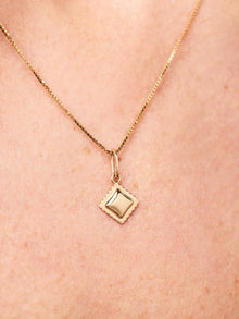 Mini Ravioli Charm | 10K Solid Gold