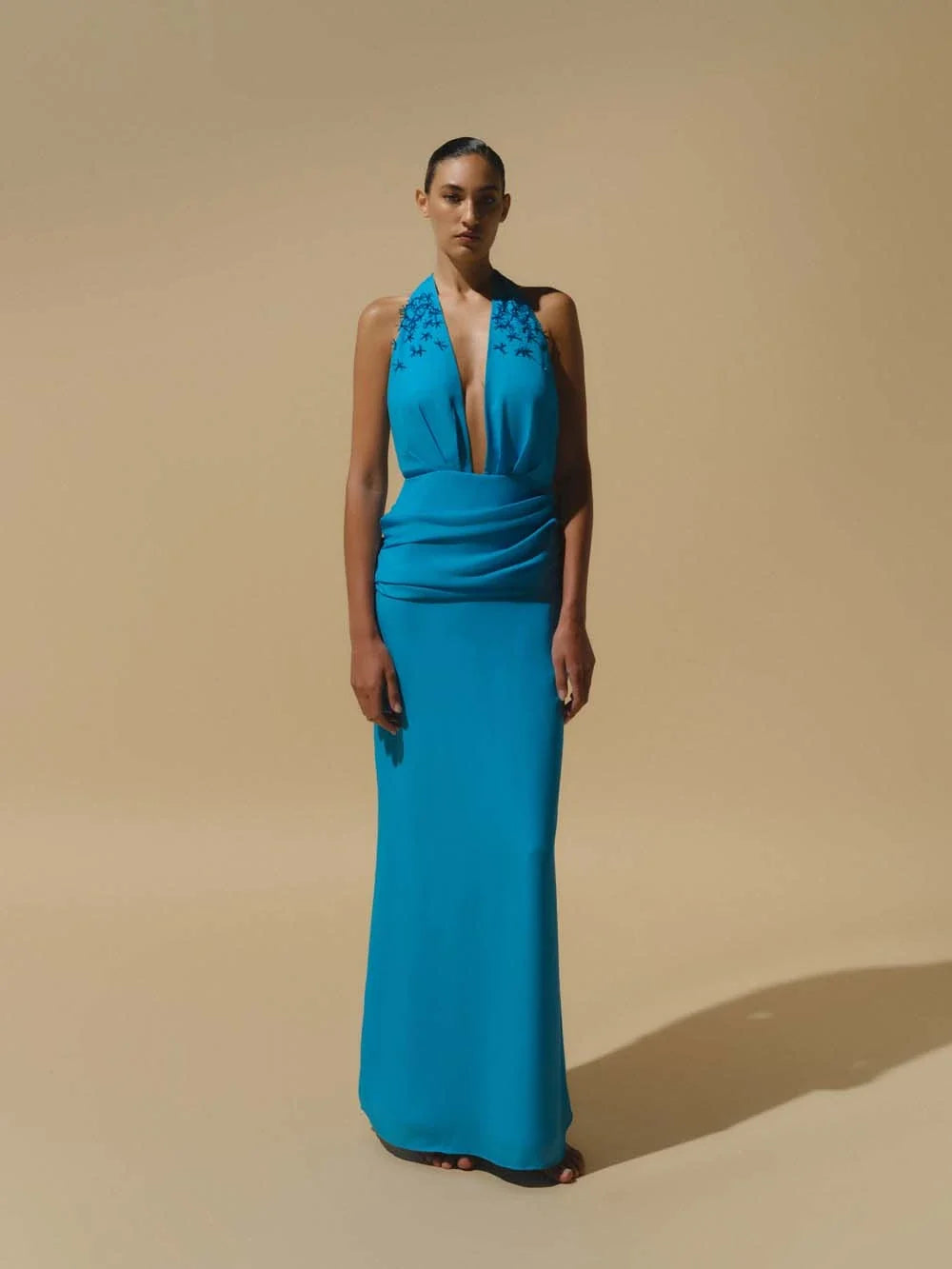 Dune Maxi Dress | Light Blue