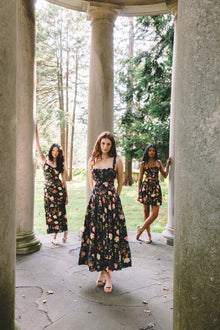 Granada Dress | Stems Evening Blue
