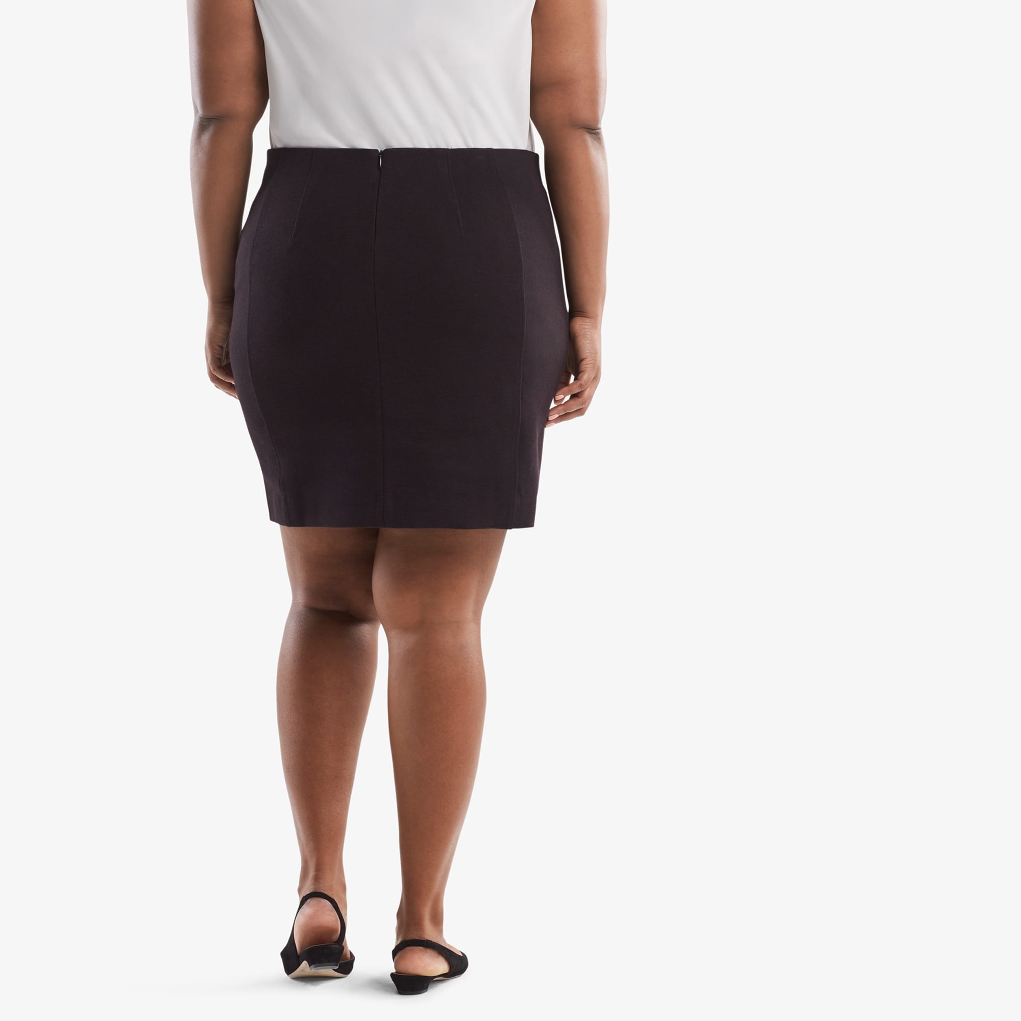 Women | Crosby Skirt - Textured Ponte | Lava