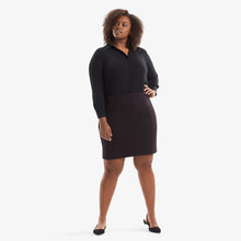 Women | Crosby Skirt - Textured Ponte | Lava