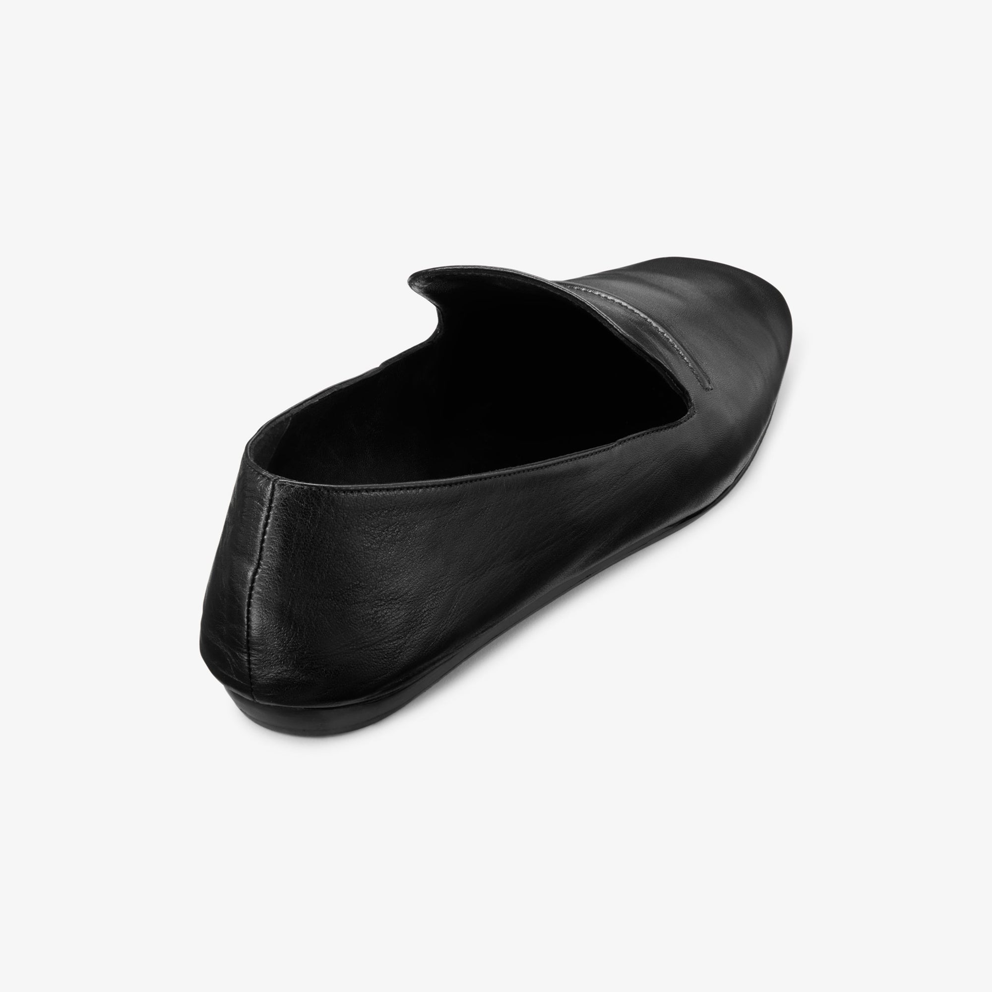 Packshot image of the Grace Loafer—Kidskin in Black