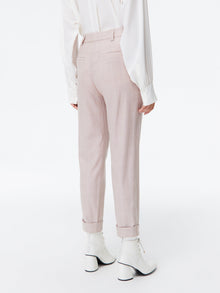 Straight Leg Pants | Pink