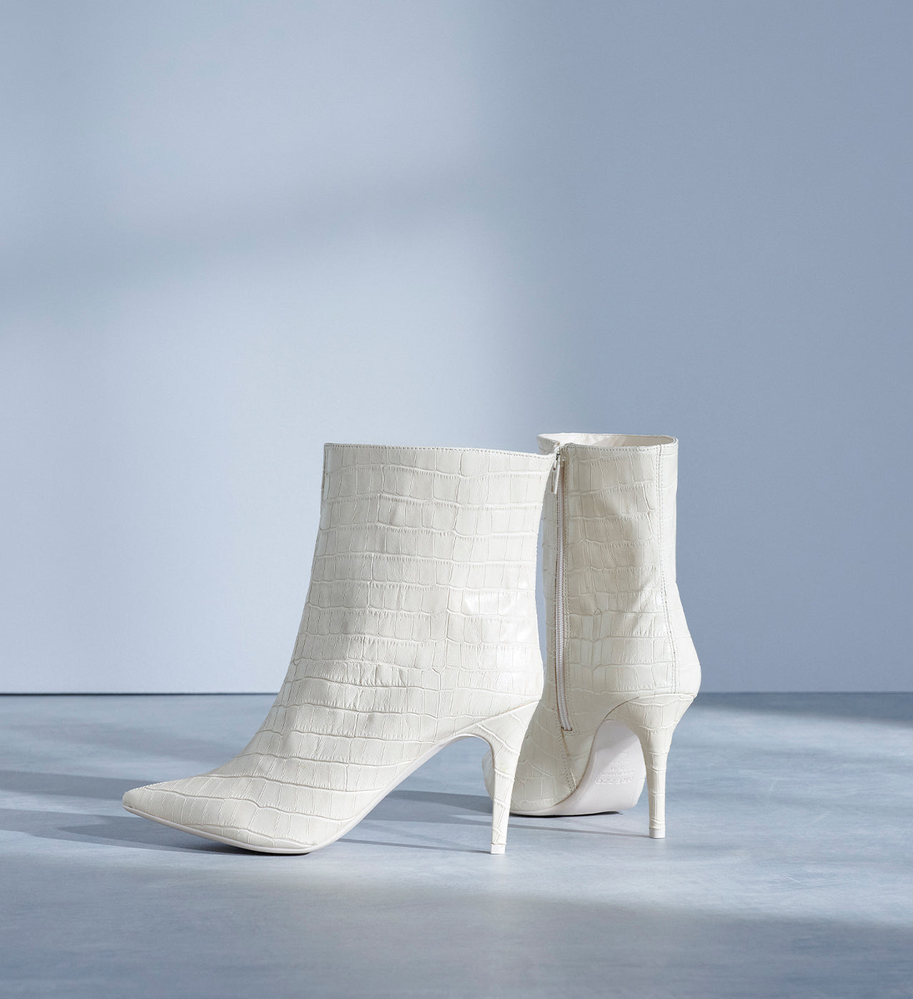 AREZZO | Miranda High Stiletto Bootie | Off White