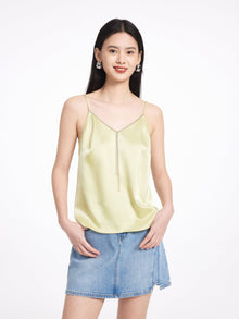 V-Neck Camisole | Green