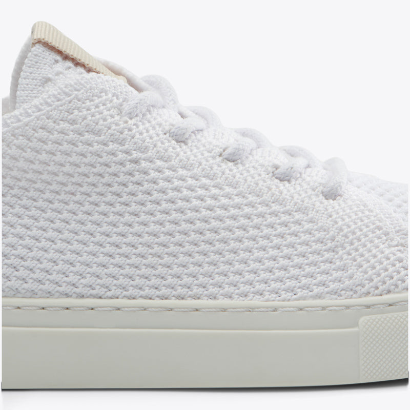 Product Image 6 single Women's Kickaround Sneaker White Nisolo close up