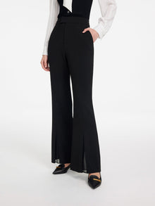 Slightly Booted Trouser | Black