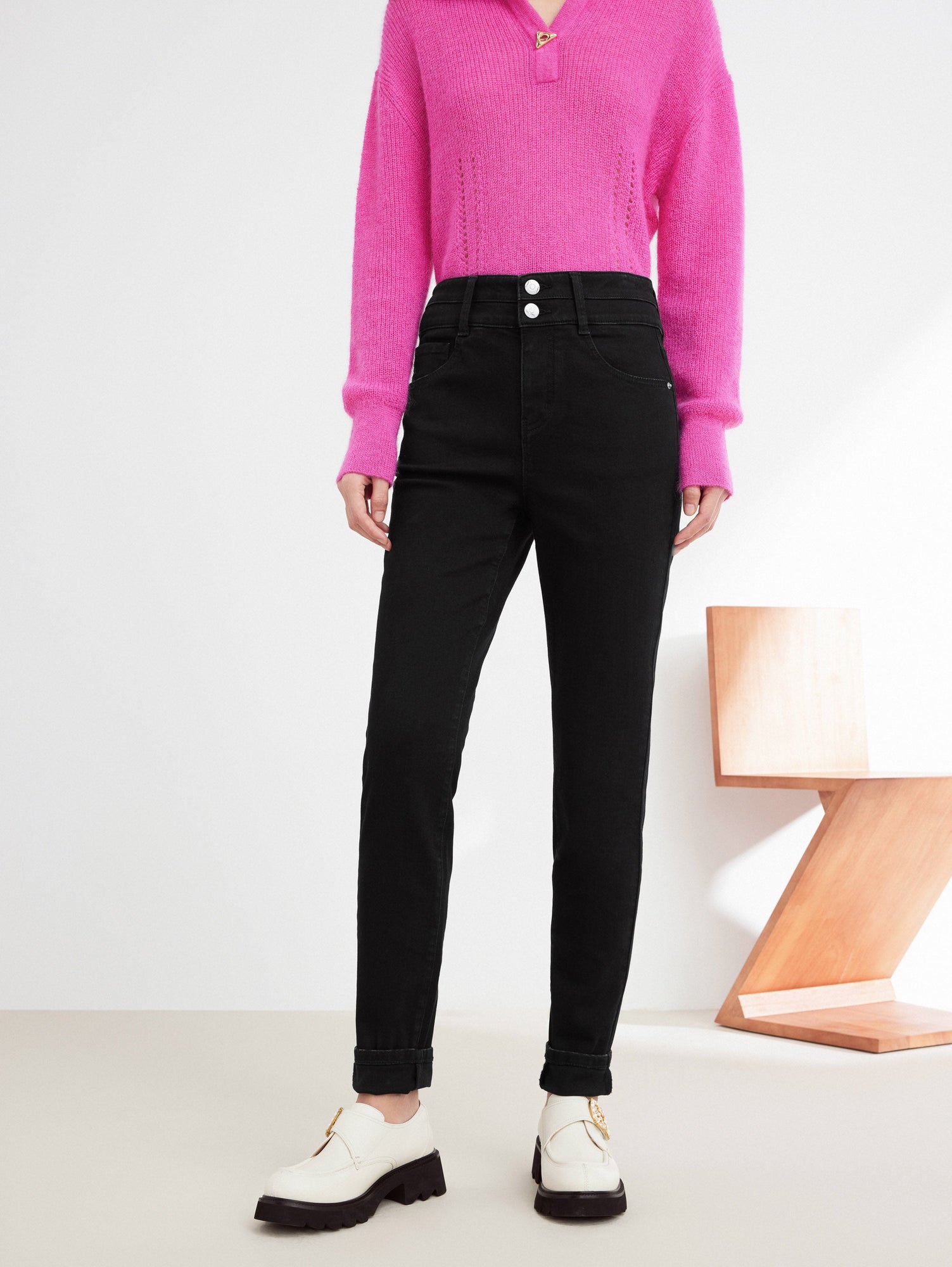 Denim Pants | Black
