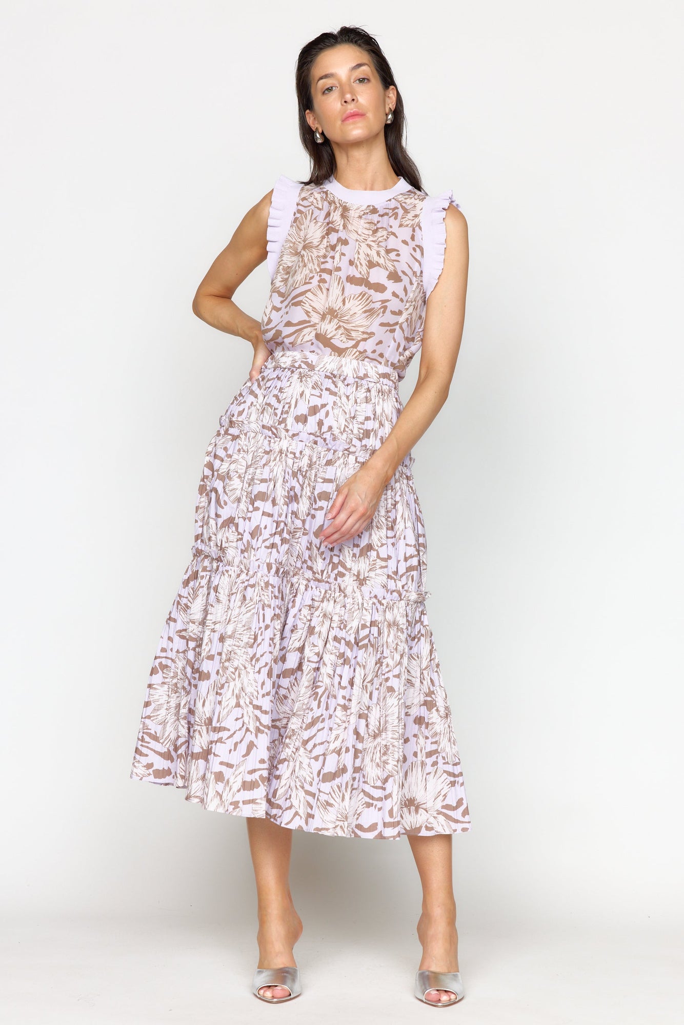 Quinn Skirt | Lilac Lotus