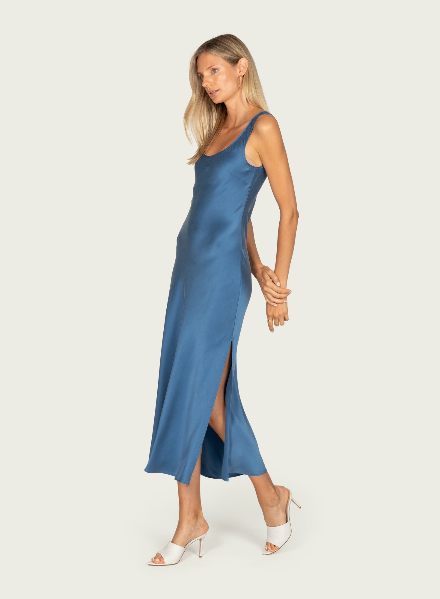 Phillipa Maxi Tank Dress | French Blue