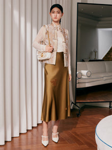 New Chinese Style Vest Jacket | Khaki