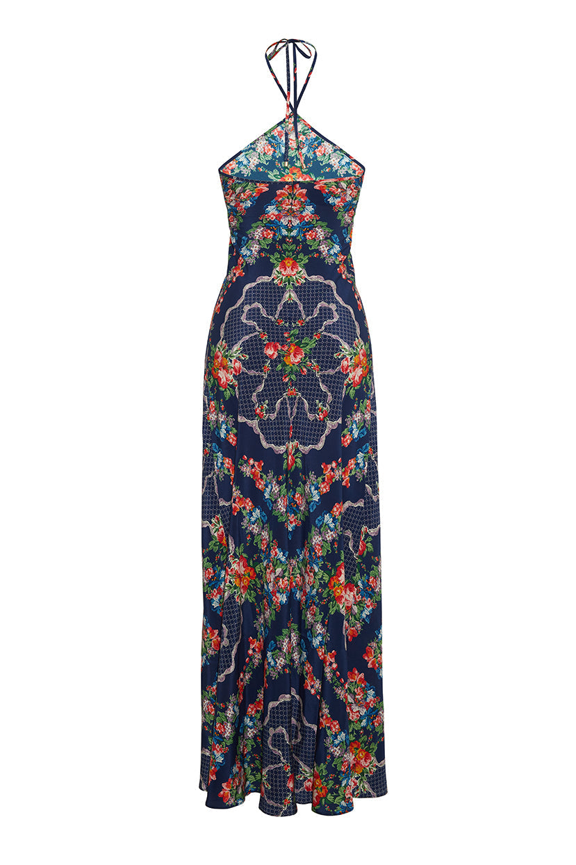 Andes Dress | Gemma Scarf Navy