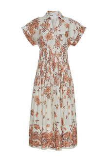 Nash Dress | Farfella Border Egret