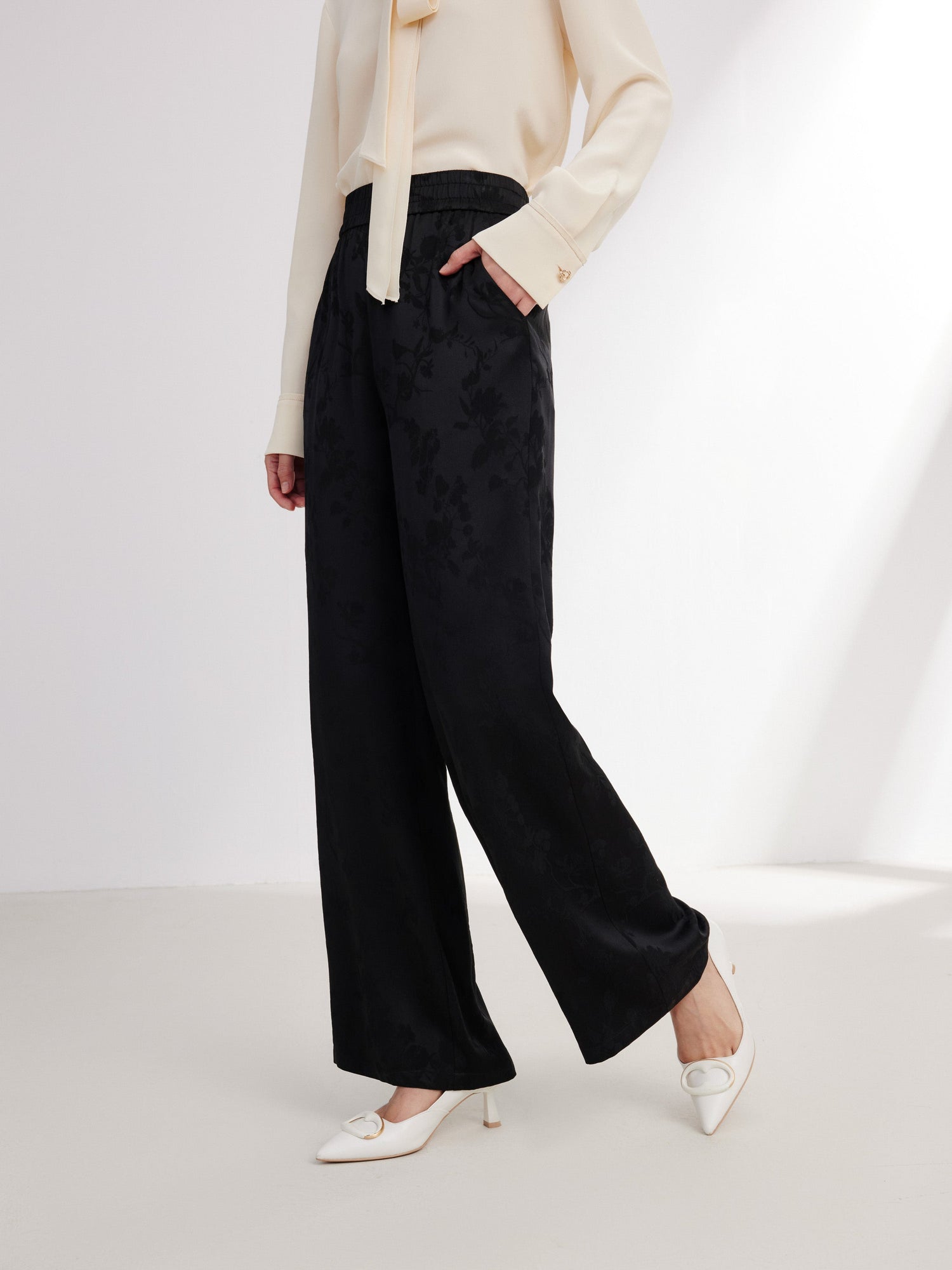 Straight Leg Pant | Black