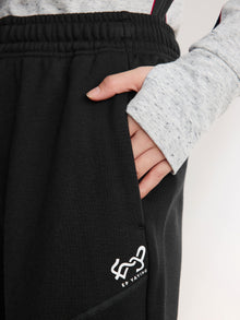 Slim Fit Sporty Jogger | Black