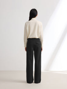 Practical Pockets Straight Leg Pants | Black