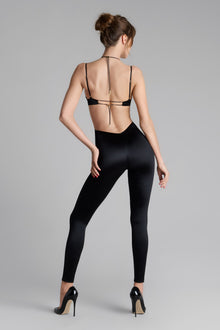 Strappy Jumpsuit - French Kiss | Black