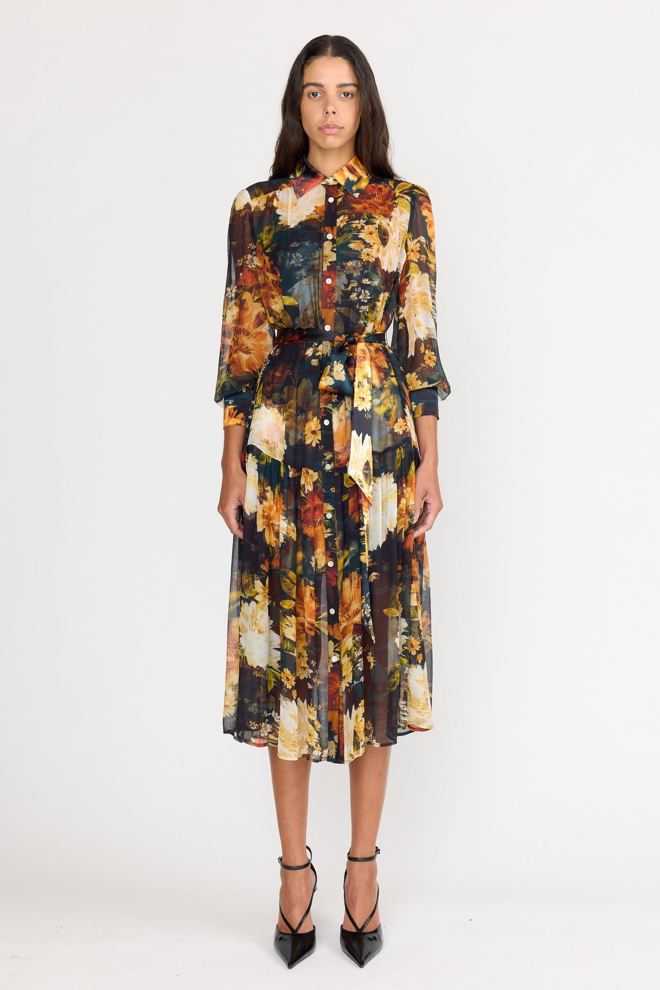 Kristen Dress | Amber Glow