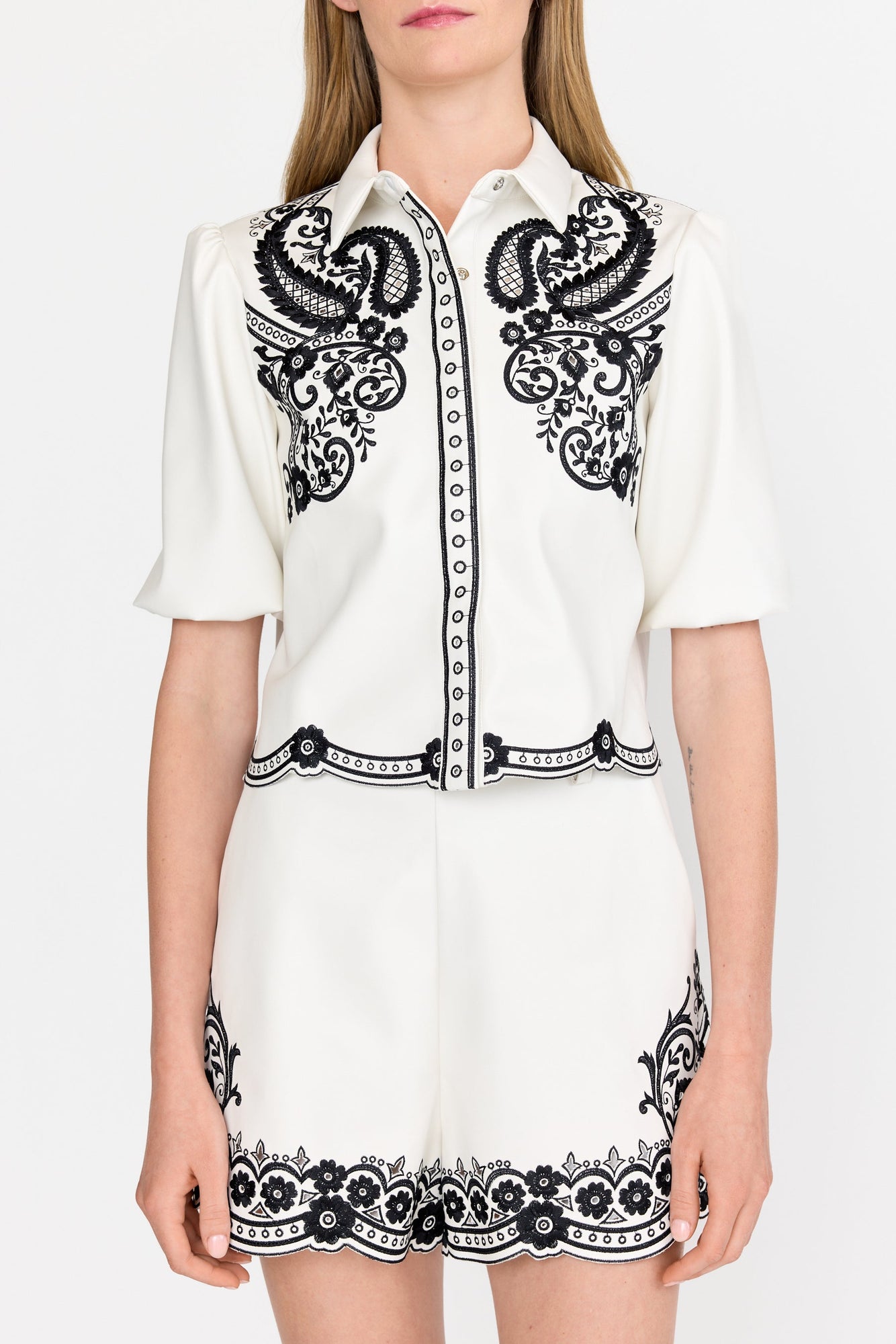Gracie Top | Black Rosaria