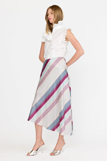 Josie Skirt | Coastal Stripe