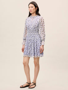 Deco Long Sleeve Dress | Deco Fleur Aster Combo