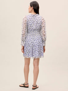 Deco Long Sleeve Dress | Deco Fleur Aster Combo