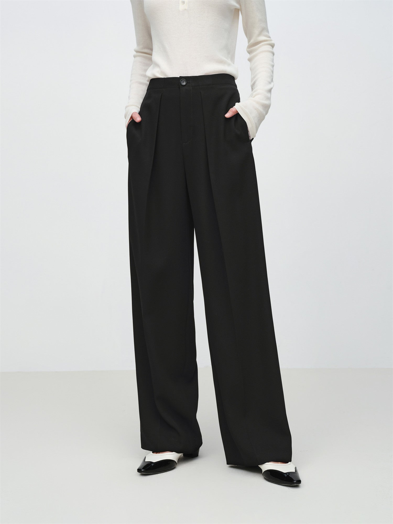 Acetate Commuter Essential Pants | Black