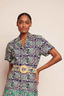 Kohut Top | Le Stampe Eve Blue