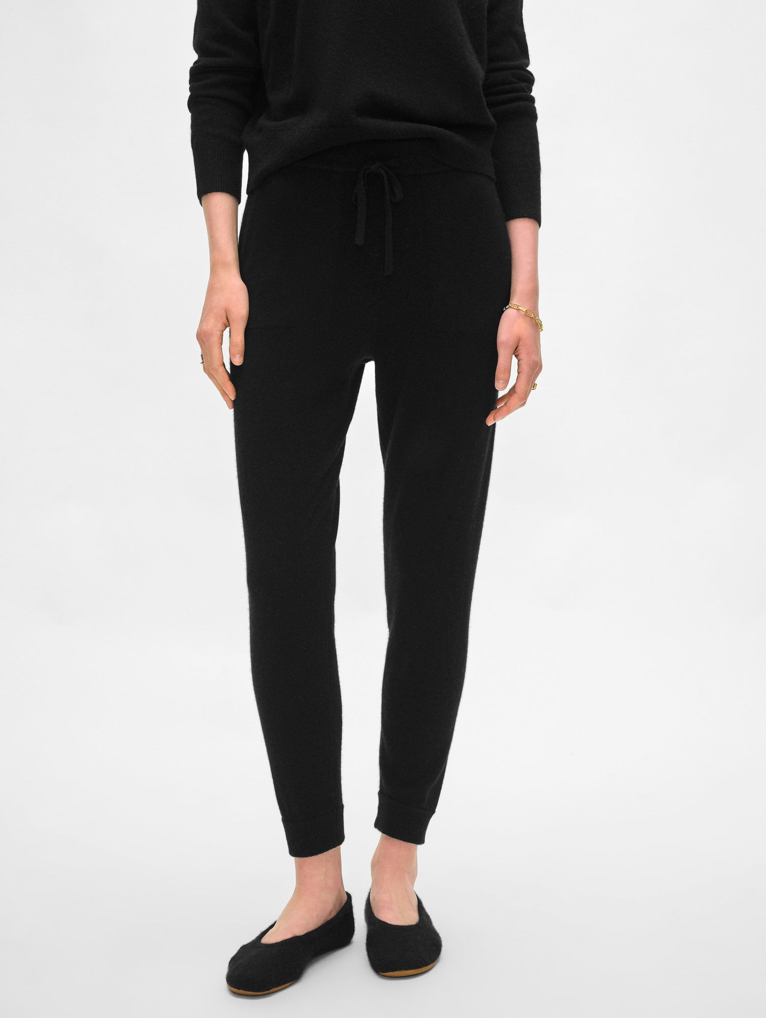 Cashmere Jogger | Black