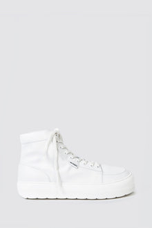 Dreamy Leather High Top | Unisex | Triple White