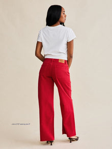 washed red