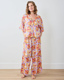 Waffles in Bed - Petite Eco Satin Wildest Dreams Set - Lavendar - Printfresh