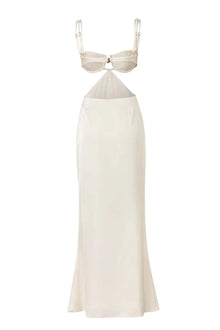 Kalina Maxi Dress | Alabaster Shell