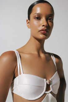 Kalina Maxi Dress | Alabaster Shell