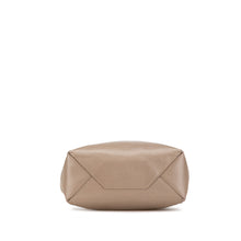 Celine | Pre-Owned Small Grained Calfskin Vertical Cabas Satchel | Brown/Beige