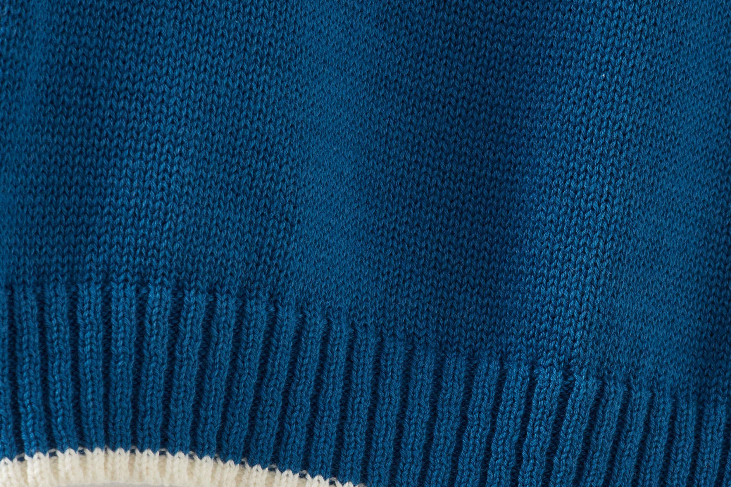 Unisex | Organic Cotton Nordic Knit Pullover | Fjord Blue