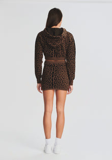 Womens | Gianna Skirt | Cheetah Jacquard