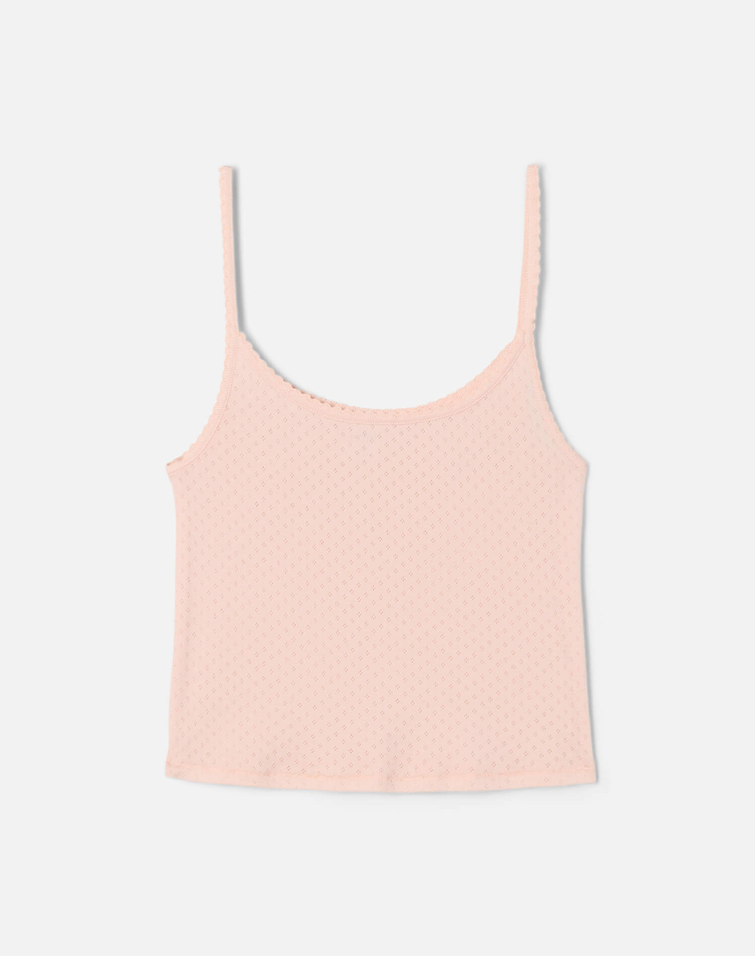 Womens | Jolie Tank | Pink Salt Honeycomb