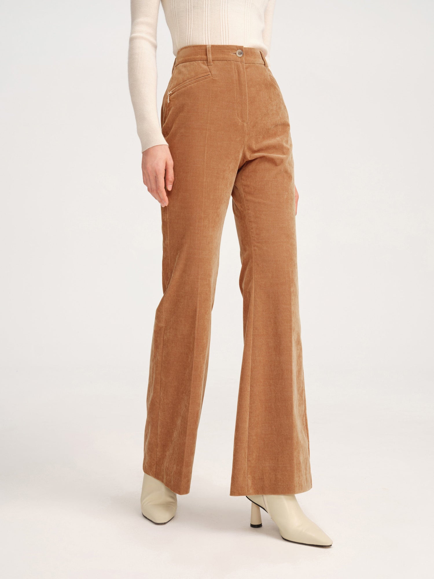 Wide Leg Pants | Camel