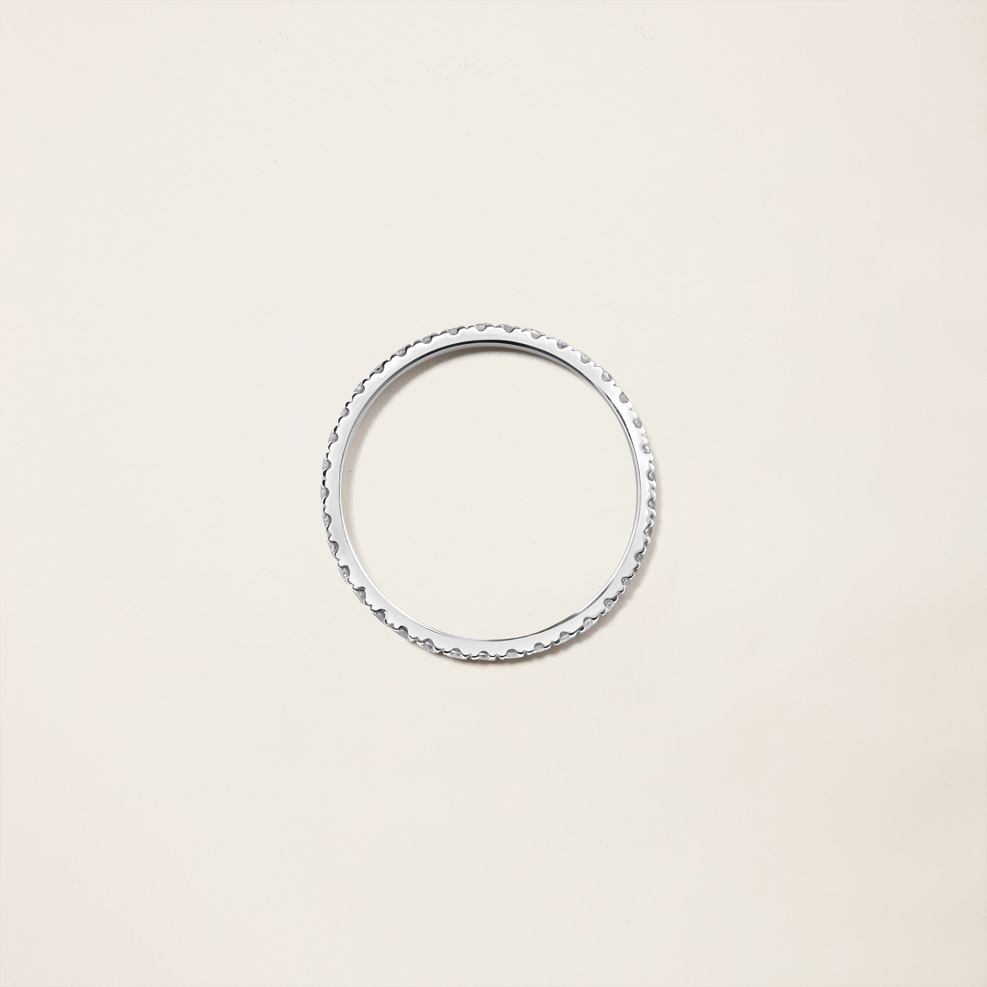 White Gold | Diamond Eternity Band | 0.59 CTW Diamonds | Womens