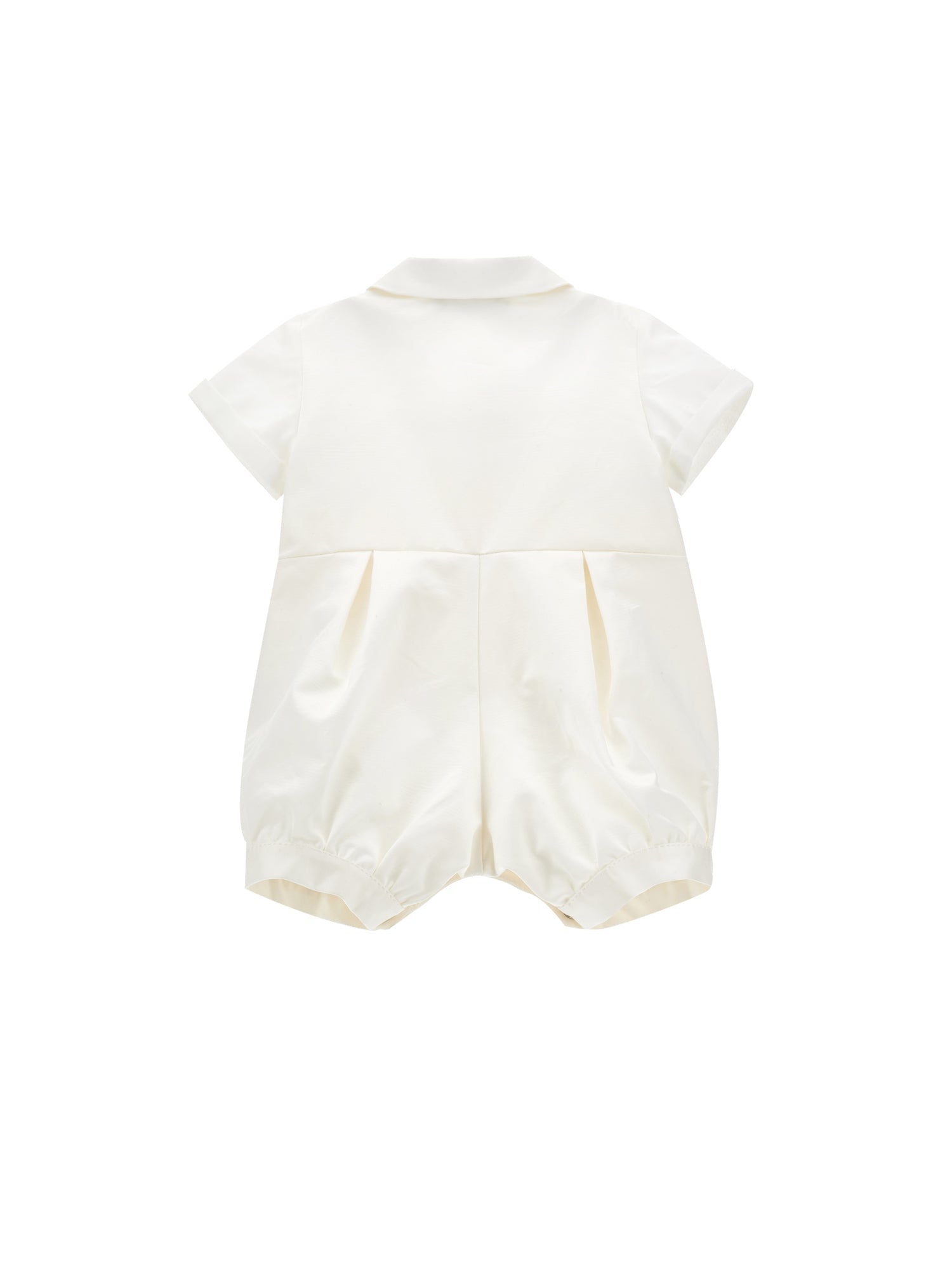 Boys | Satin Two-Piece Suit | Cream