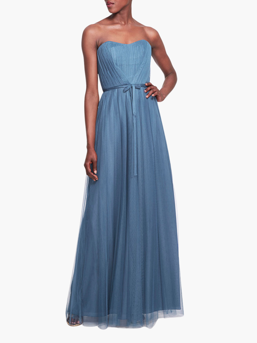 Imola Sweetheart Gown | Dusty Blue