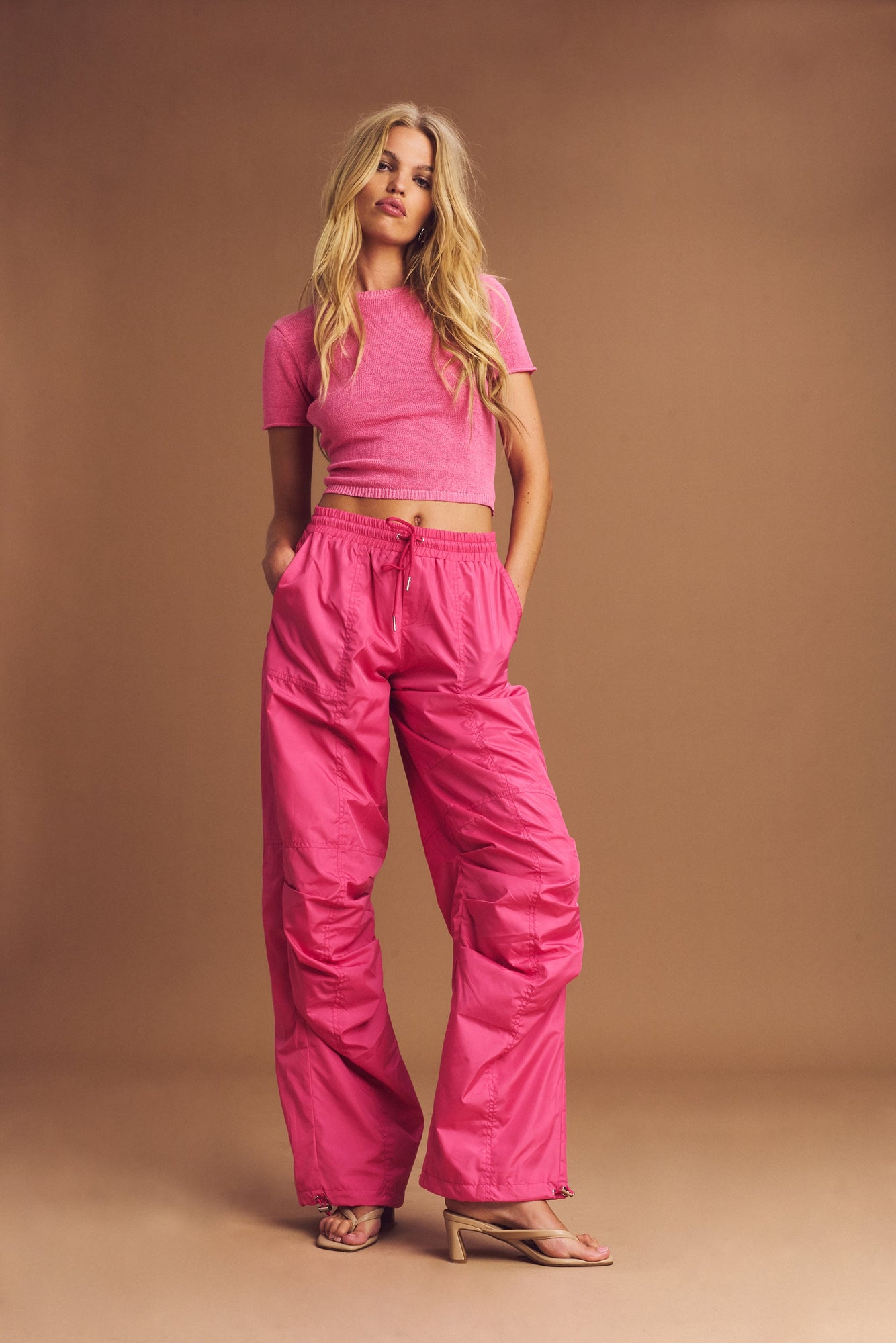 Womens | Adelia Cargo Pant | Watermelon