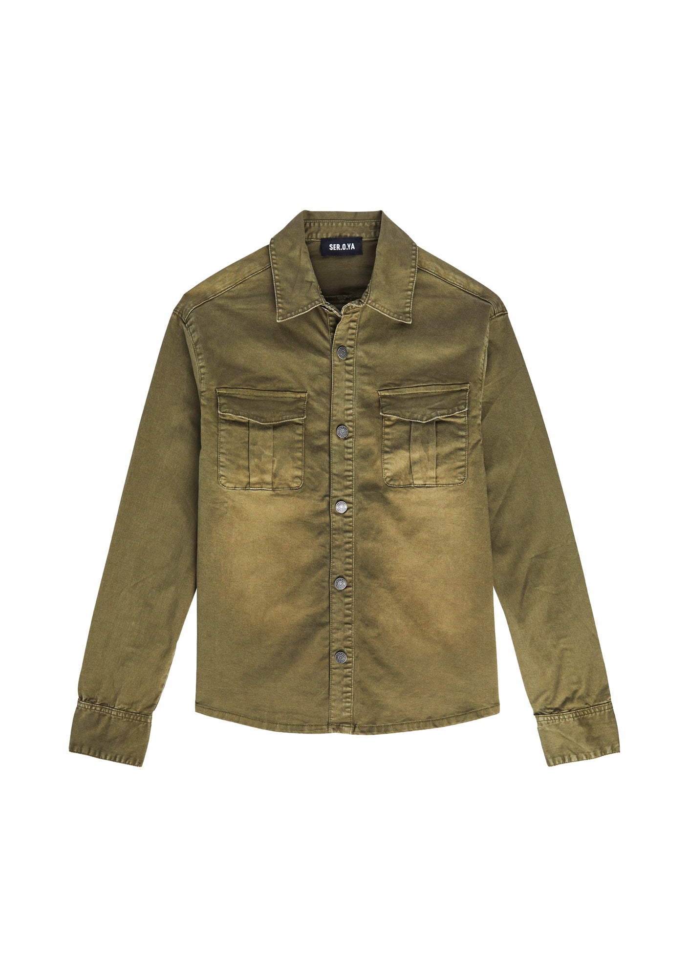 Mens | Cameron Shirt | Vintage Army Green